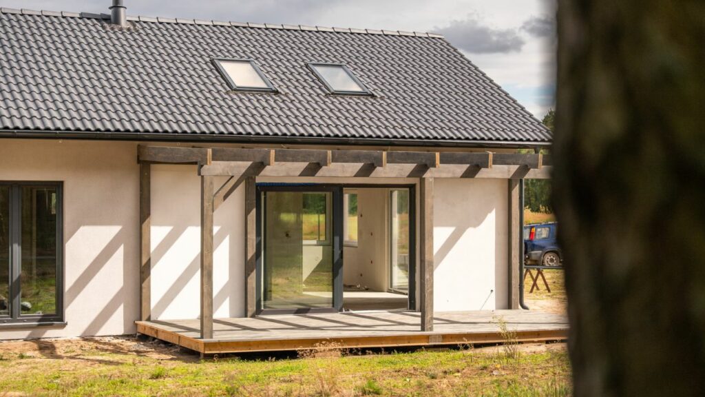 Bursztyn – parterowy dom modułowy pełen światła | Projekt domu